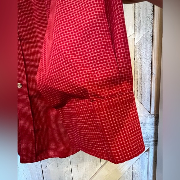 Ohio State Buckeyes Men’s Embroidered Button Down Plaid Long Sleeve Shirt  XL - Picture 9 of 12